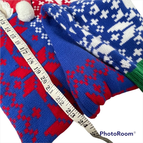 Jolly Sweater Santa Christmas 3D Sequins Embellished Unisex XL - Picture 5 of 12